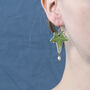 Ivy And Freshwater Pearl Earrings, thumbnail 1 of 2