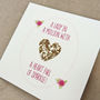 Gold 'Heart Full Of Sparkle' Greetings Card For Her, thumbnail 2 of 10
