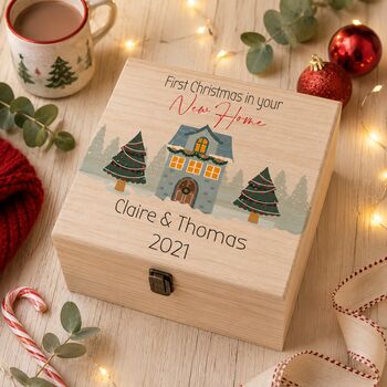 Personalised New Home Christmas Eve Box, 3 of 4