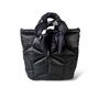 Black Silk Satin Evening Bag Made In Italy, thumbnail 3 of 3