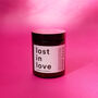 ‘Lost In Love’ Sandalwood Scented Candle, thumbnail 1 of 3