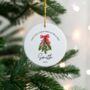 First Married Christmas Mistletoe Decoration, thumbnail 3 of 10
