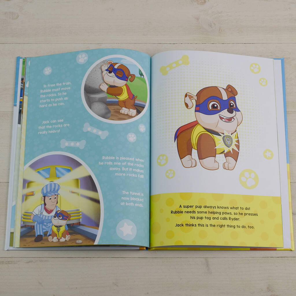 Paw Patrol Personalised Book By Alice Frederick | notonthehighstreet.com