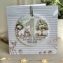 1st Or Any Age Birthday Detachable Keepsake Card Woodland, thumbnail 3 of 4