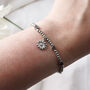 Beaded Daisy Flower Bracelet With Gift Card, thumbnail 2 of 4