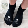 'I Get A Kick Out Of You' Silver Anniversary Socks, thumbnail 1 of 2