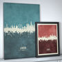 London Skyline Print And Box Canvas, thumbnail 4 of 7