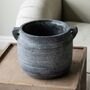 Stoneware Pot With Handles, thumbnail 2 of 2