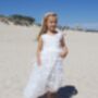 Papilion ~ White Party Or Flower Girl Dress, thumbnail 2 of 6
