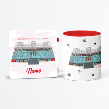 Manchester United Mug And Coaster Bundle, 2 of 6