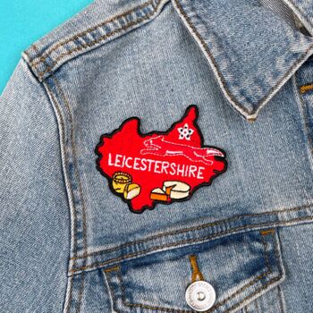 Leicestershire County Sew On Patch, 2 of 2