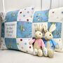 Peter Rabbit Welcome To The World Cushion, thumbnail 5 of 9