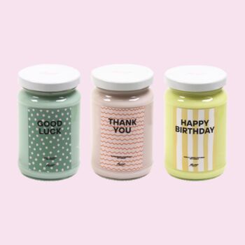 White Tea And Mint Good Luck Jar Candle, 2 of 2