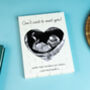 Personalised Baby Scan Photo Lego® Block Gift For Expectant Dads: First Father's Day From Bump, thumbnail 1 of 4