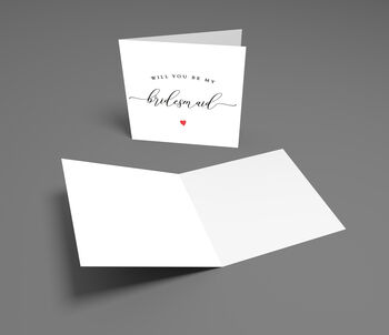 Will You Be My Bridesmaid Card, 3 of 5