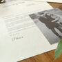 A Letter To My Wife On Our Wedding Day Personalised Keepsake, thumbnail 8 of 12