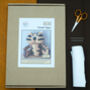The Timid Tiger Kit Letterbox Stitch Kit, thumbnail 2 of 5
