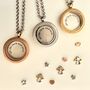 All The Luck And Love Locket Silver Colour, thumbnail 1 of 4