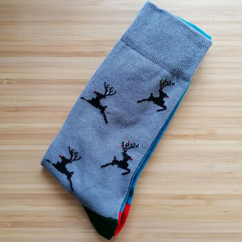 Reindeer Games Men's Socks, 2 of 4