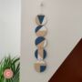 Five Tier Small Wooden Multicoloured Wall Hanging, thumbnail 3 of 5
