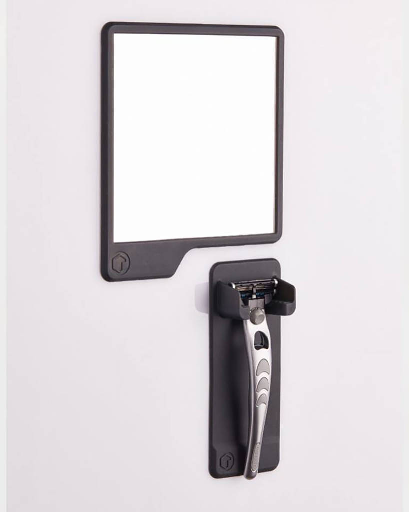 Razor Holder And Shaving Mirror Gift Pack By TOOLETRIES