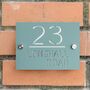 Personalised Laser Cut Acrylic Street House Door Sign, thumbnail 4 of 9