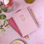 Personalised 2024 Weekly Diary| Planner| Blush Pink, thumbnail 11 of 11