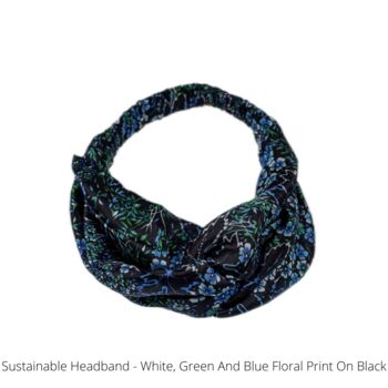 Sustainable Hair Accessories Headbands, 3 of 11