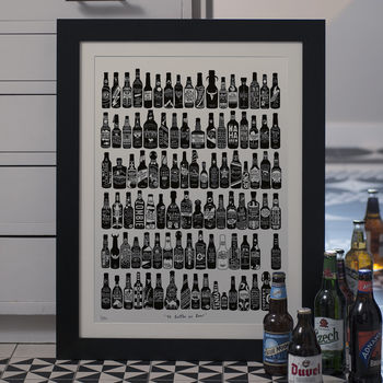 '99 Bottles Of Beer On The Wall' Art Print, 8 of 8