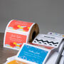 Personalised Address Roll Labels 76x50mm, thumbnail 1 of 9