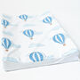 Blue Balloons Anti Roll Wedge Baby Changing Mat, thumbnail 2 of 2