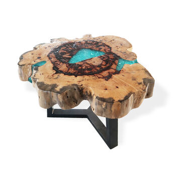 Tamarind And Resin Coffee Table, 5 of 10