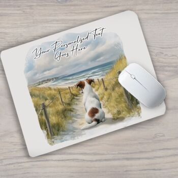 Personalised Jack Russell Dog Beach Walk Collection, 8 of 8