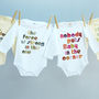 Baby's First Film Quote Babygrow, thumbnail 2 of 12