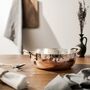 Hammered Copper Wok Pan With Brass Handles, thumbnail 7 of 7
