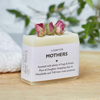 Personalised Sentiments Soap For Mum, 5 of 9