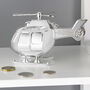 Personalised Helicopter Money Box For Babies, thumbnail 3 of 3