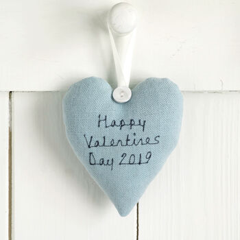Personalised Hanging Heart Valentines Gift For Wife, Girlfriend, Fiancee, 3 of 12