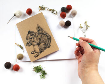 Squirrel A6 Pocket Notebook, 2 of 4