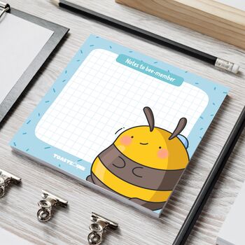 Cute Bee Sticky Notes, 4 of 6