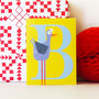 Mini B For Bird Card, thumbnail 1 of 4