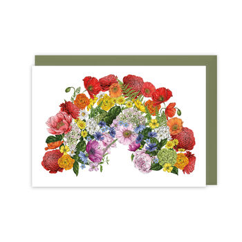Rainbow, Botanical Card, 2 of 2