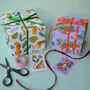 Jungle Tigers Wrapping Paper, thumbnail 4 of 9