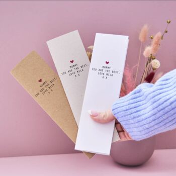 Personalised Mother's Day Photo Booth Strip Card, 2 of 5