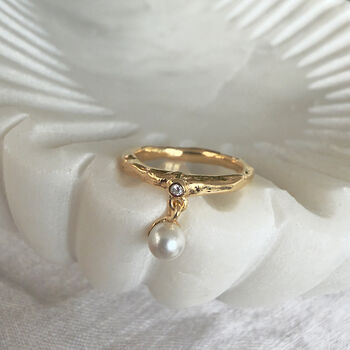 Pearl Drop Ring, 4 of 12
