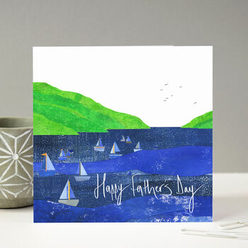 Boats Happy Father's Day Card, 8 of 9
