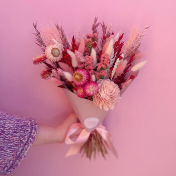 Valentines Dried Flower Bouquet, 5 of 10