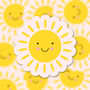 Cute Smiley Sunshine Sticker, thumbnail 2 of 3