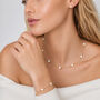 Clover Chain Necklace, thumbnail 4 of 7