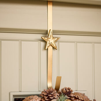 Luxury Gold Christmas Wreath Hangers, 5 of 6